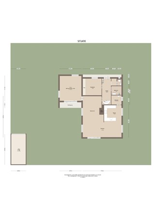 Floorplan - Achterweg 39, 4161 BB Heukelum